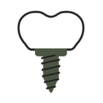 dental implant icon